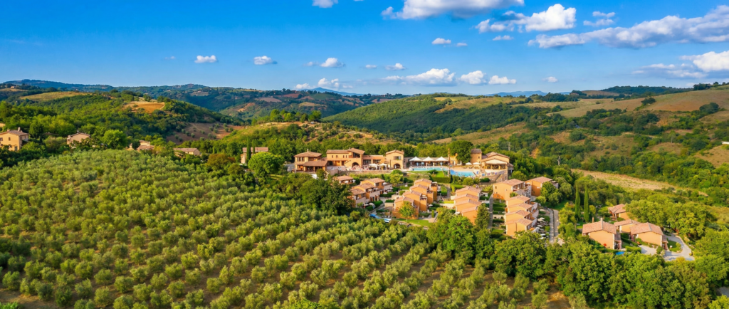 Il resort tra le colline della Maremma